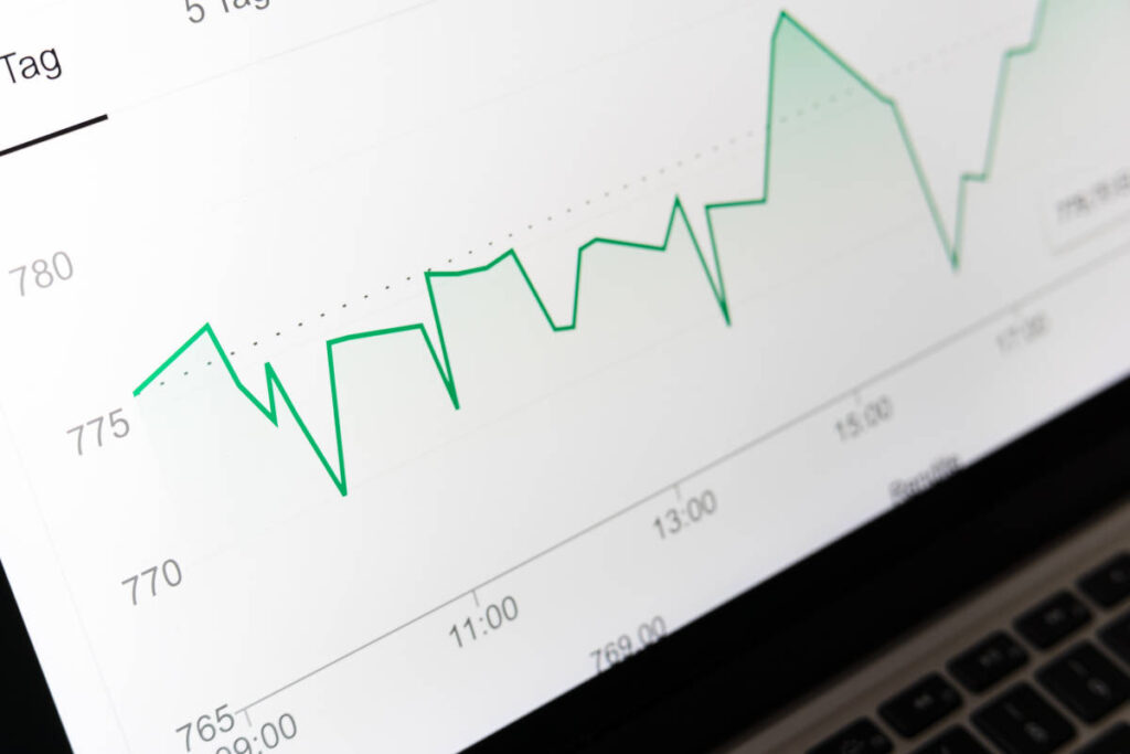 Graph on Computer Screen