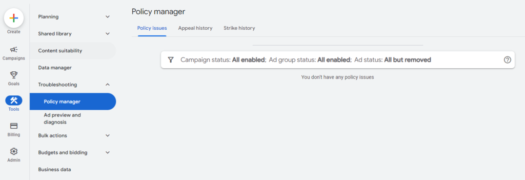Google Ads Policy
