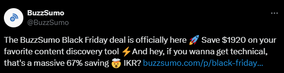 BuzzSumo on X